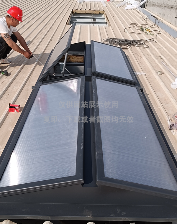 兰州王老吉生产车间西吉排烟天窗