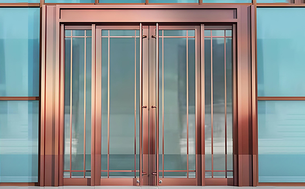 西吉玻璃地弹门