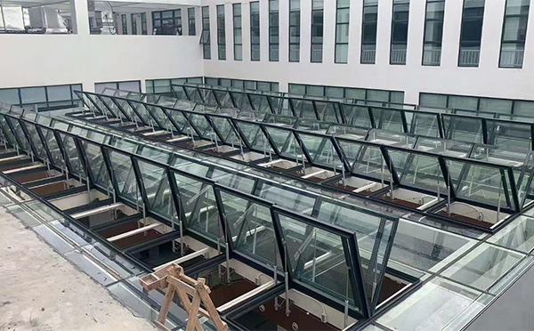 百安科技有限公司近期西吉排烟窗项目案例分享