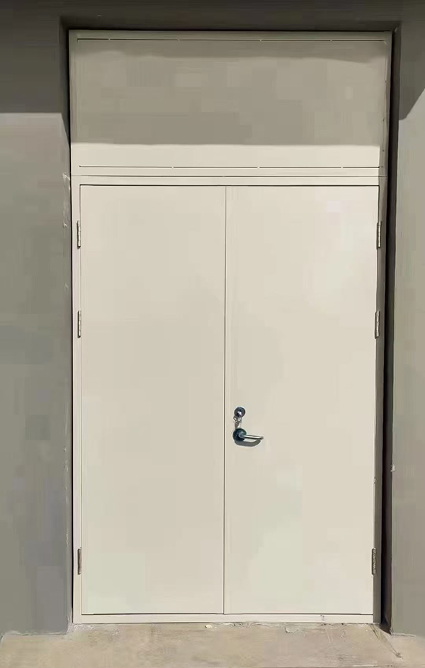 展览馆项目完成大跨度西吉防火门安装